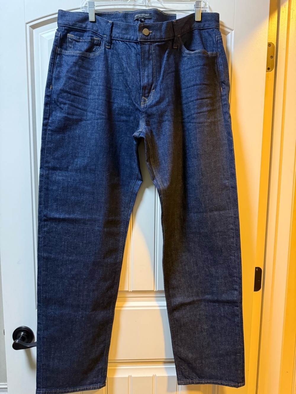 Banana Republic Dark Blue Straight Jeans